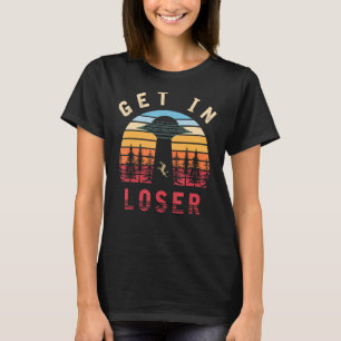 Camiseta Ficha Científica De Abdução De Ufo Retro A