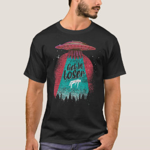 Camiseta Ficha científica: Homem extraterrestre rapta Al