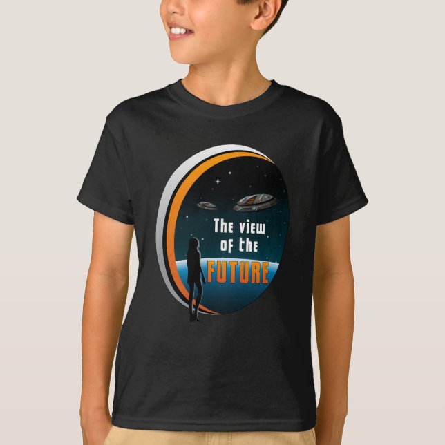 Camiseta Ficha científica Ufo Space Alienígena Sci-Fi Engra (Frente)
