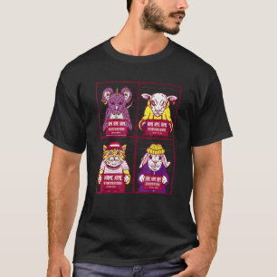 Camiseta Ficha Criminal de Ratos na Prisão