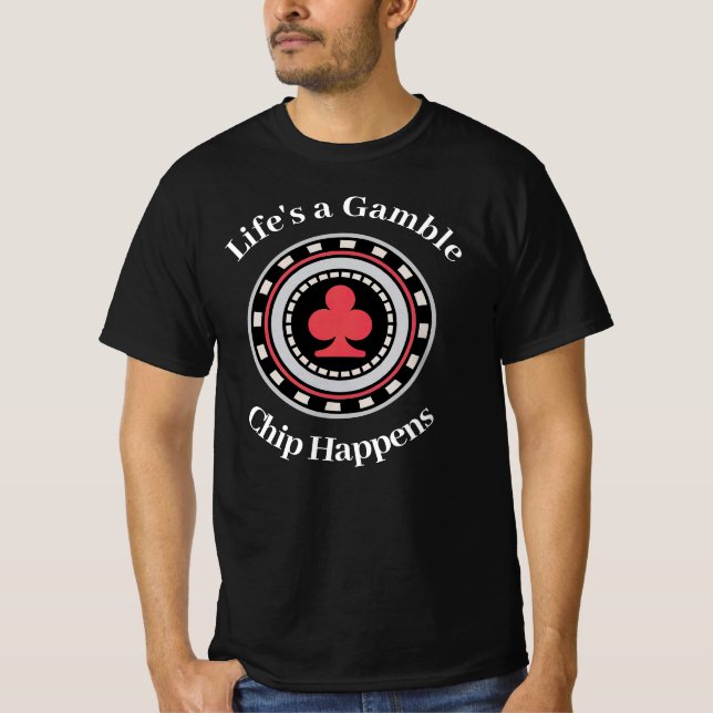 Camiseta Ficha de Poker (Frente)