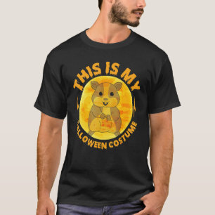 Camiseta Ficheiro de Costume de Pet de Hamster Halloween