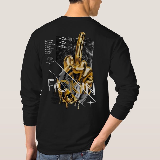 Camiseta Fickin Modern Streetwear (Verso)