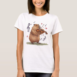 Camiseta fiddler capybara