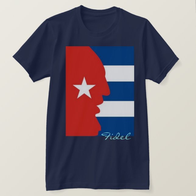 CAMISETA FIDEL (Frente do Design)