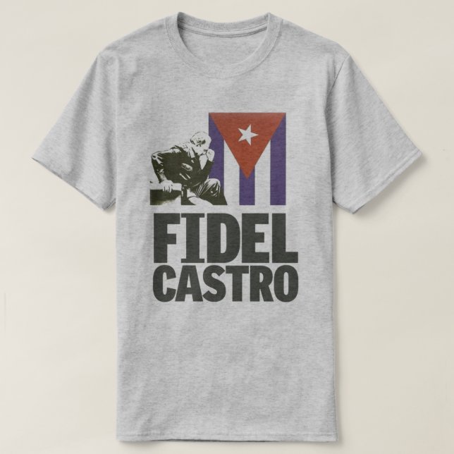 CAMISETA FIDEL CASTRO (Frente do Design)