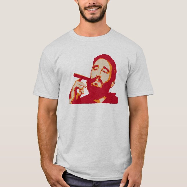 Camiseta Fidel Castro Cuba (Frente)