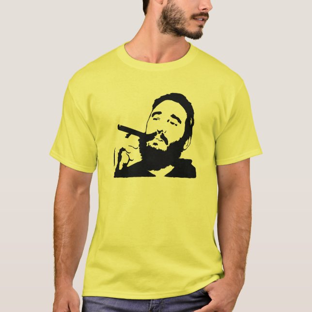 Camiseta Fidel Castro Cuba (Frente)