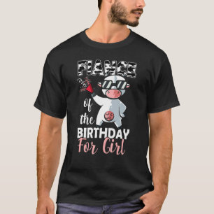 Camiseta Fidelidade Da Vaca Da Família Birthday Girl Primei