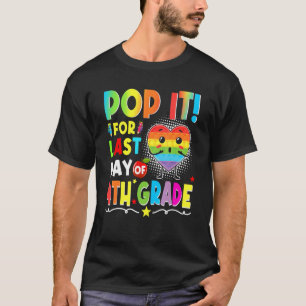 Camiseta Fidget Pop It For Last Day Of 4th Grade Sc