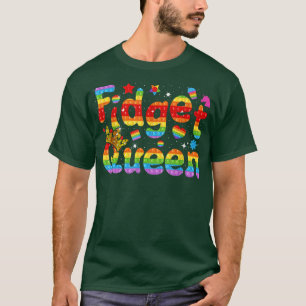 Camiseta Fidget Queen Pop It for Girls Push Bubble Sensoria
