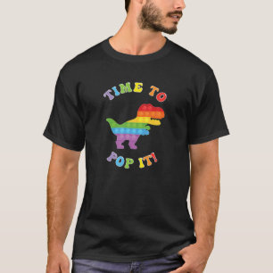 Camiseta Fidget Toy Dinossaur Hora De Pop!