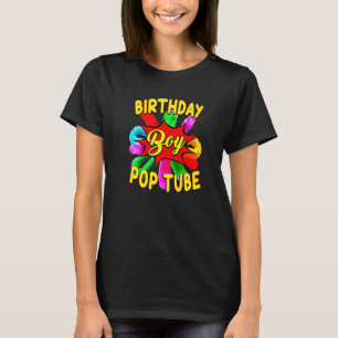 Camiseta Fidget Toy Pop Tube Birthday