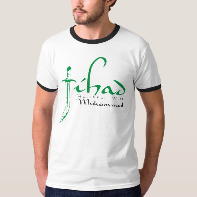 Camiseta fiel com muhammad (Frente)