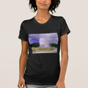 Camiseta Fiel velho no parque nacional de Yellowstone
