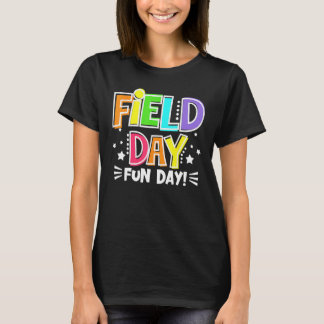 Camiseta Field Day Fun Day Last Day Of School Teacher Stude