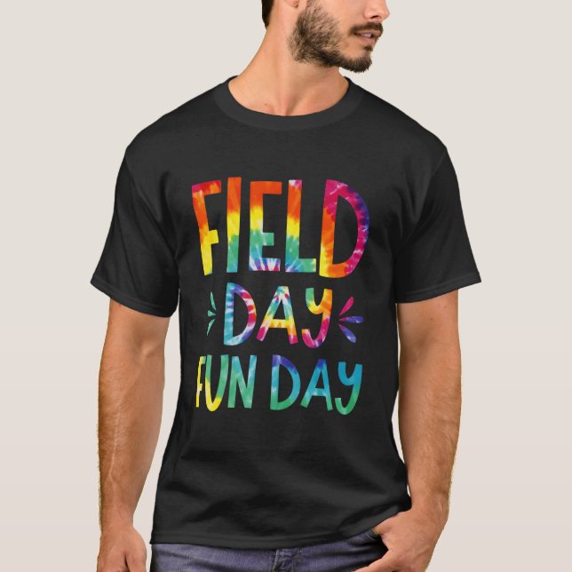 Camiseta Field Day Fun Day Last Day Of School Teacher Stude (Frente)