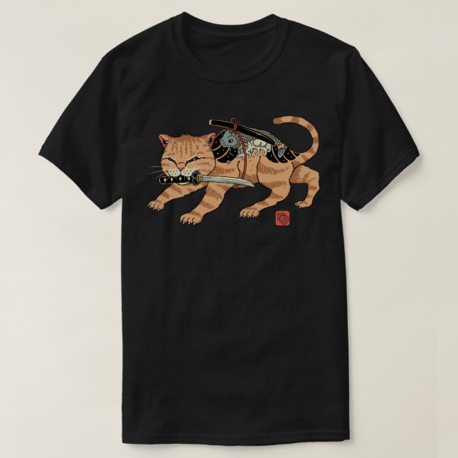 Camiseta Fierce Catana (Frente do Design)
