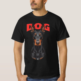 Camiseta Fierce Doberman Dog T-Shirt – Strong and Elegant G