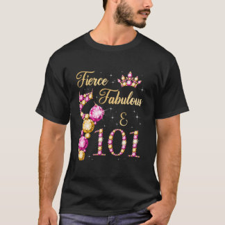 Camiseta Fierce Fabulous 101 Bailarina Py