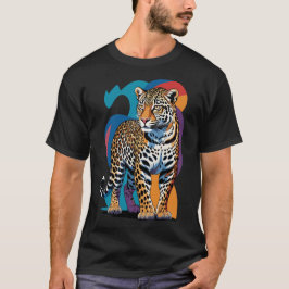 Camiseta Fierce Leopard Animal Print Tee | Trendy Wild 