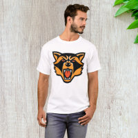 Fierce Raccoon Mascot Bold Wild Animal Graphic