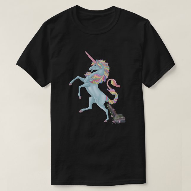 Camiseta Fierce Unicorn (Frente do Design)