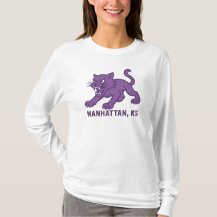 Camiseta Fierce Wildcat Spirit Manhattan Kansas Pride