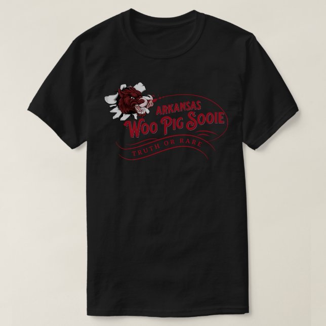 Camiseta Fierce Woo Pig Sooie (Frente do Design)