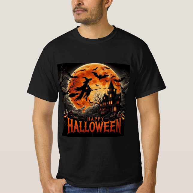 Camiseta Fiery Halloween Horror Tee - t-shirt (Frente)