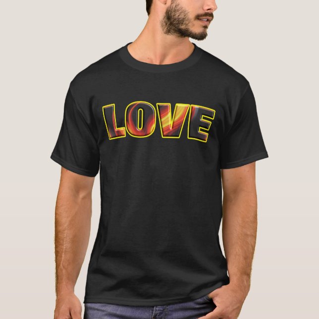 CAMISETA FIERY LOVE (Frente)