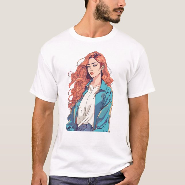 Camiseta Fiery Redhead (Frente)