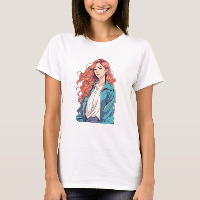 Camiseta Fiery Redhead (Frente)