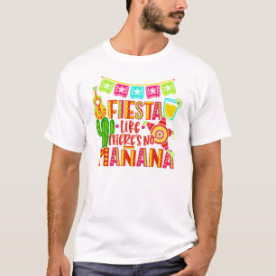 CAMISETA FIESTA COMO SE NÃO HOUVER AMANHÃ CINCO DE MAIO