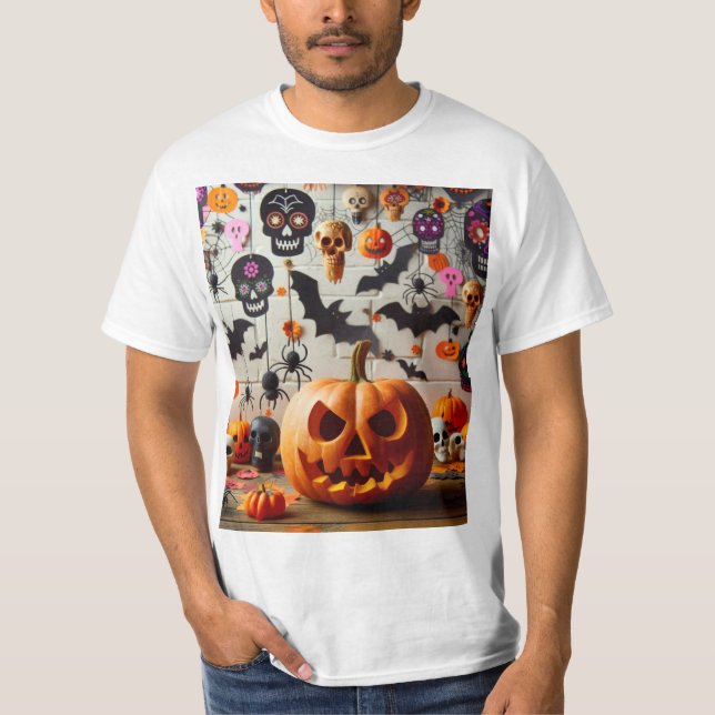 Camiseta Fiesta de Halloween (Frente)