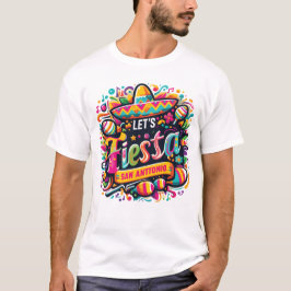 Camiseta Fiesta San Antonio Texas Cinco De Mayo Lets Fiesta