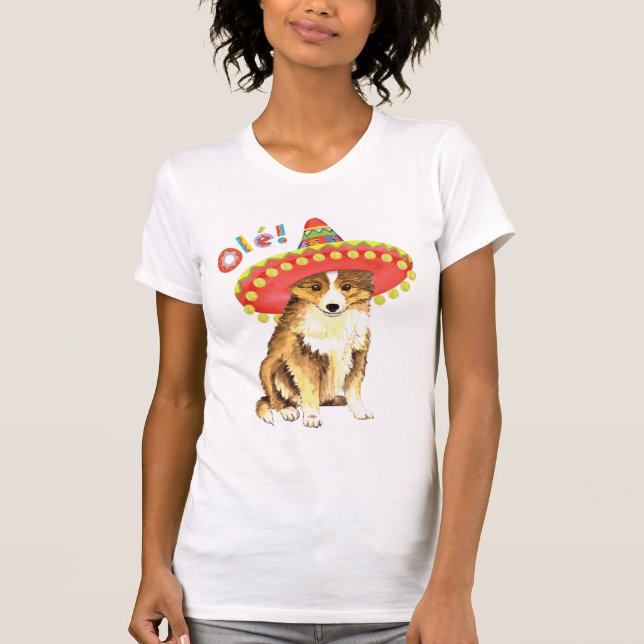 Camiseta Fiesta Sheltie (Frente)