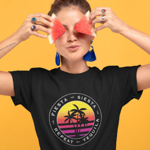 Camiseta Fiesta Siesta Tequila - Festa de solteira repetida