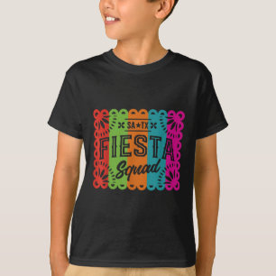 Camiseta Fiesta Squad Cinco De Mayo Partido Mexicano San An