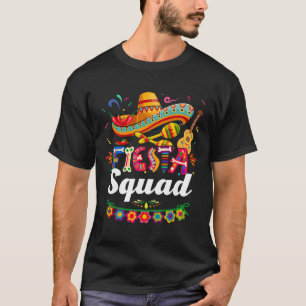 Camiseta Fiesta Squad Cinco De Mayo Tee Party Cinco Mexican