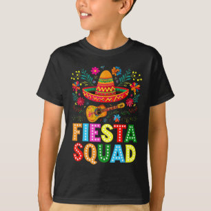 Camiseta Fiesta Squad Cinco De Mayo Vamos Fiesta Mexicano