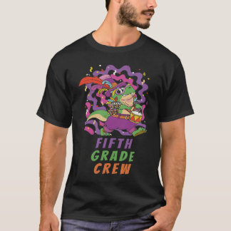 Camiseta Fifth Grade Crew School Kid & Teacher Mardi Gras D