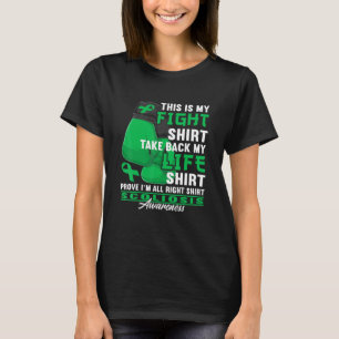 Camiseta Figh I Back Surgery Scoliometer Scoliose Awarenes