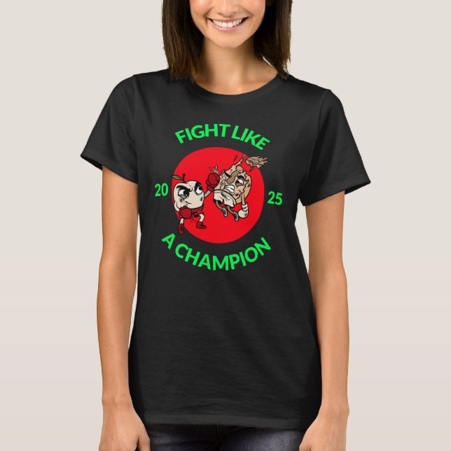 Camiseta Fight Like a Champion (Frente)