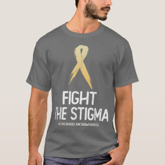 Camiseta Fight The Stigma Childhood Cancer Awareness Month 