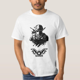 Camiseta Fighter Logo para Homens | Estilo de Forç