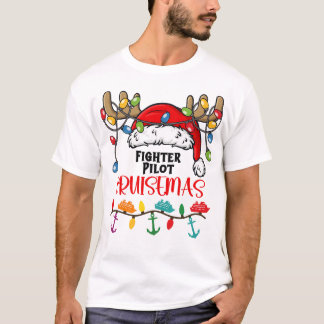 Camiseta Fighter Pilot Cruisemas Matching Christmas Pajamas