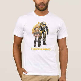 Camiseta Fighting Mech (Unidade Dourada)