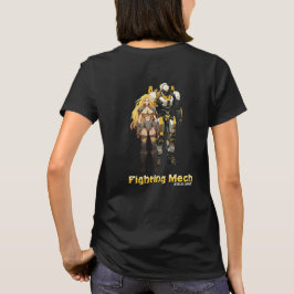Camiseta Fighting Mech (Unidade Dourada)