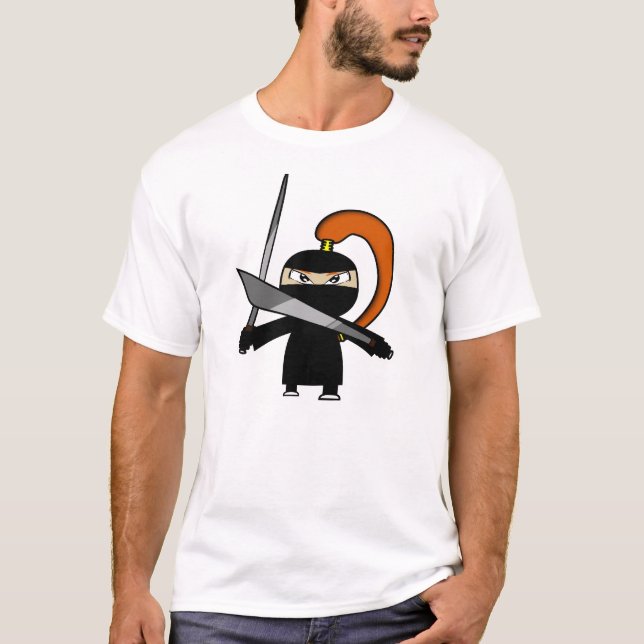 Camiseta Figura 3 de Ninja do gengibre - grande PIC (Frente)
